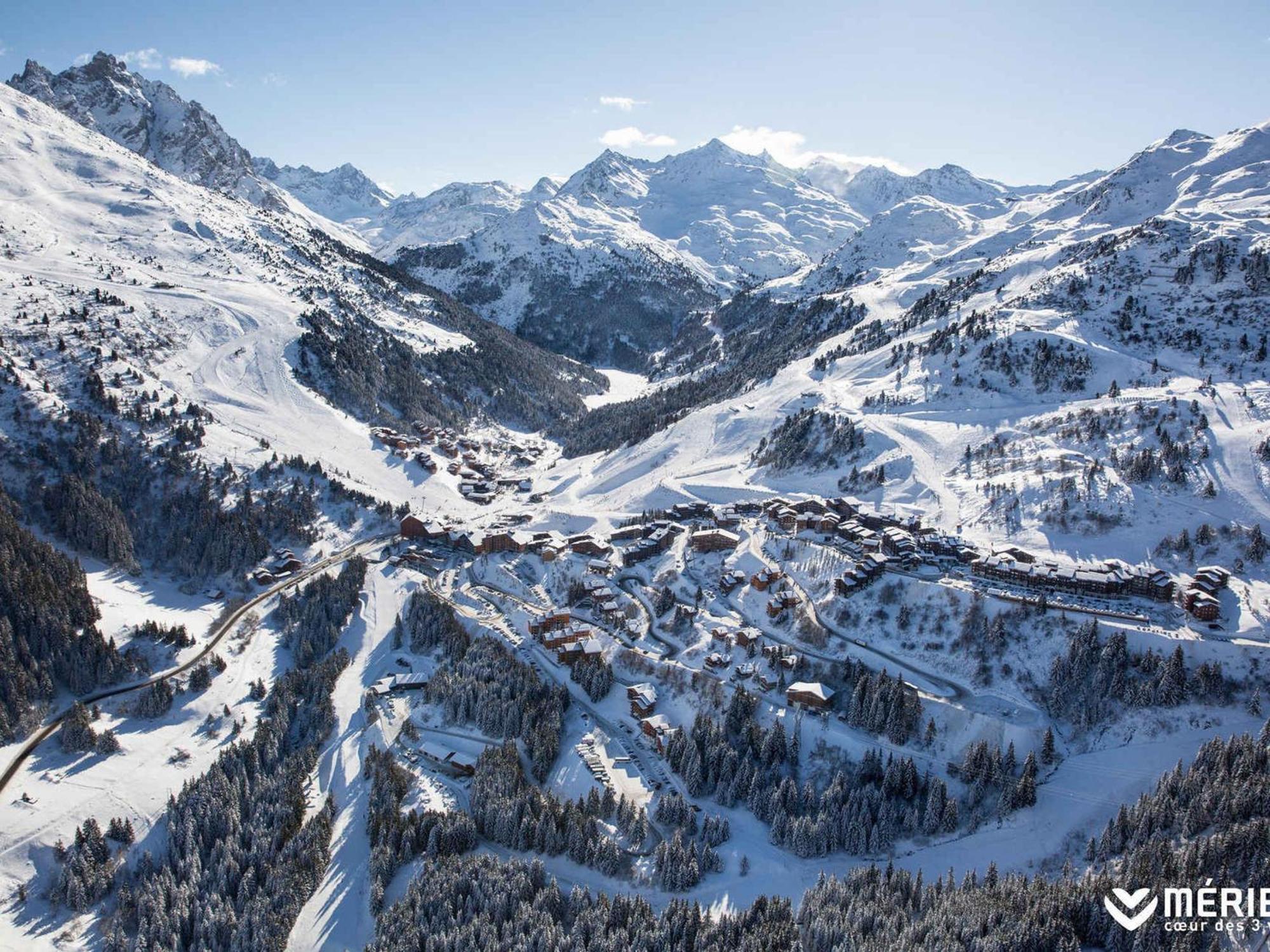 Appartement Ensoleille Avec Tv, Proche Pistes Et Commerces, Residence Plein Soleil, Les Allues - Fr-1-182-18 Méribel Zewnętrze zdjęcie