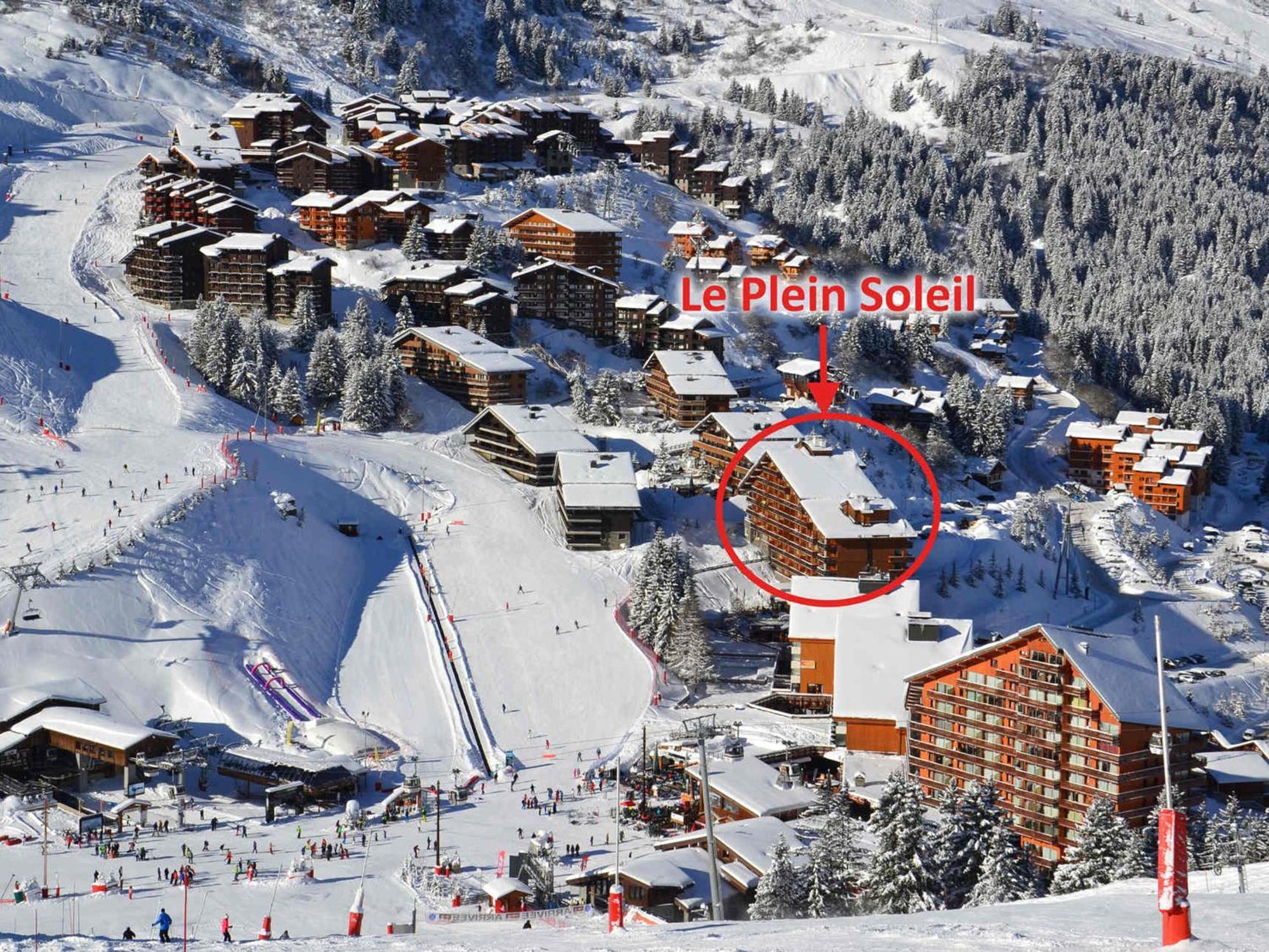 Appartement Ensoleille Avec Tv, Proche Pistes Et Commerces, Residence Plein Soleil, Les Allues - Fr-1-182-18 Méribel Zewnętrze zdjęcie